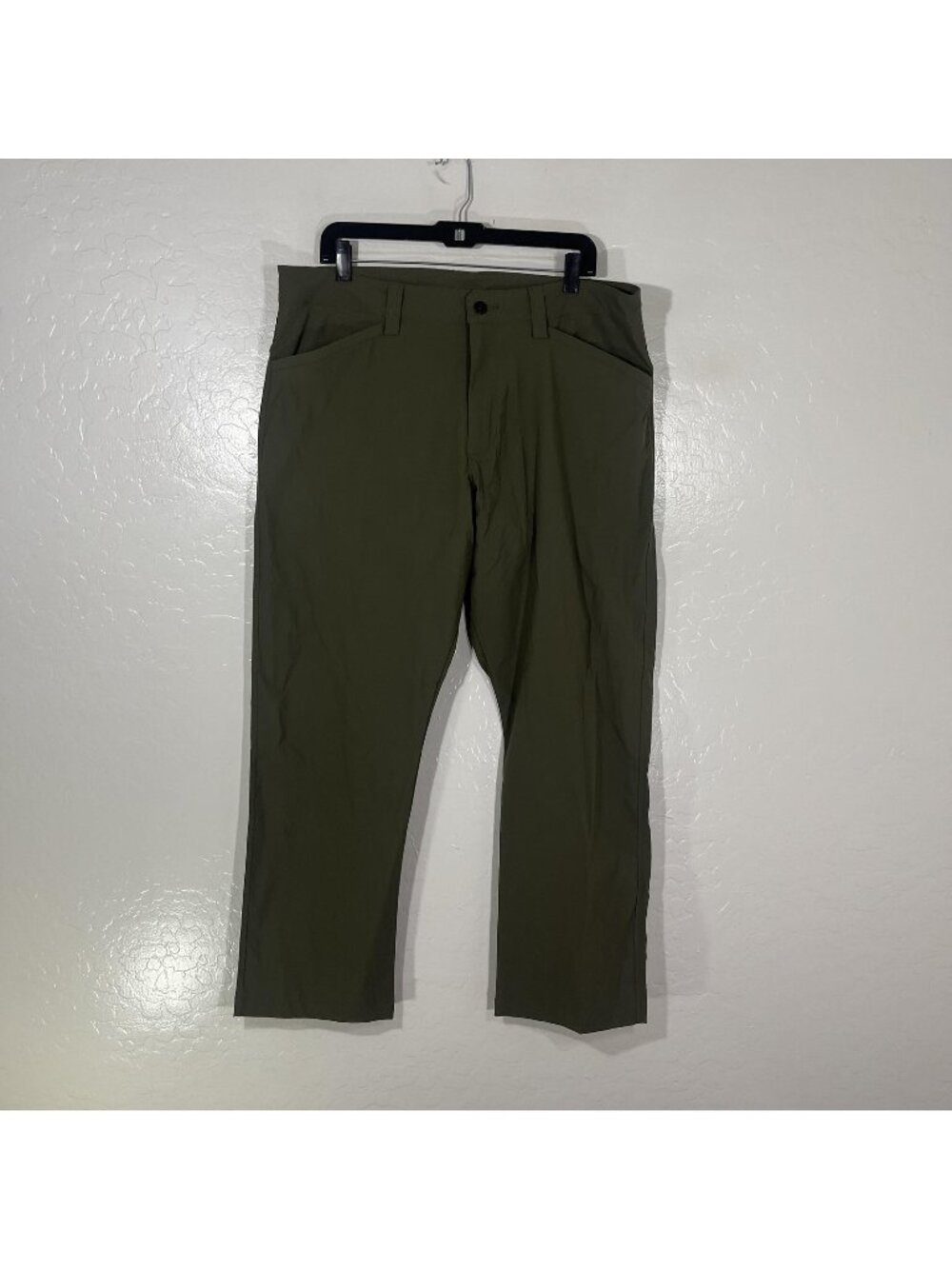 GORUCK Pants Mens 36x30 Green Tough Dry Nylon Stretch Hiking Outdoor Chino